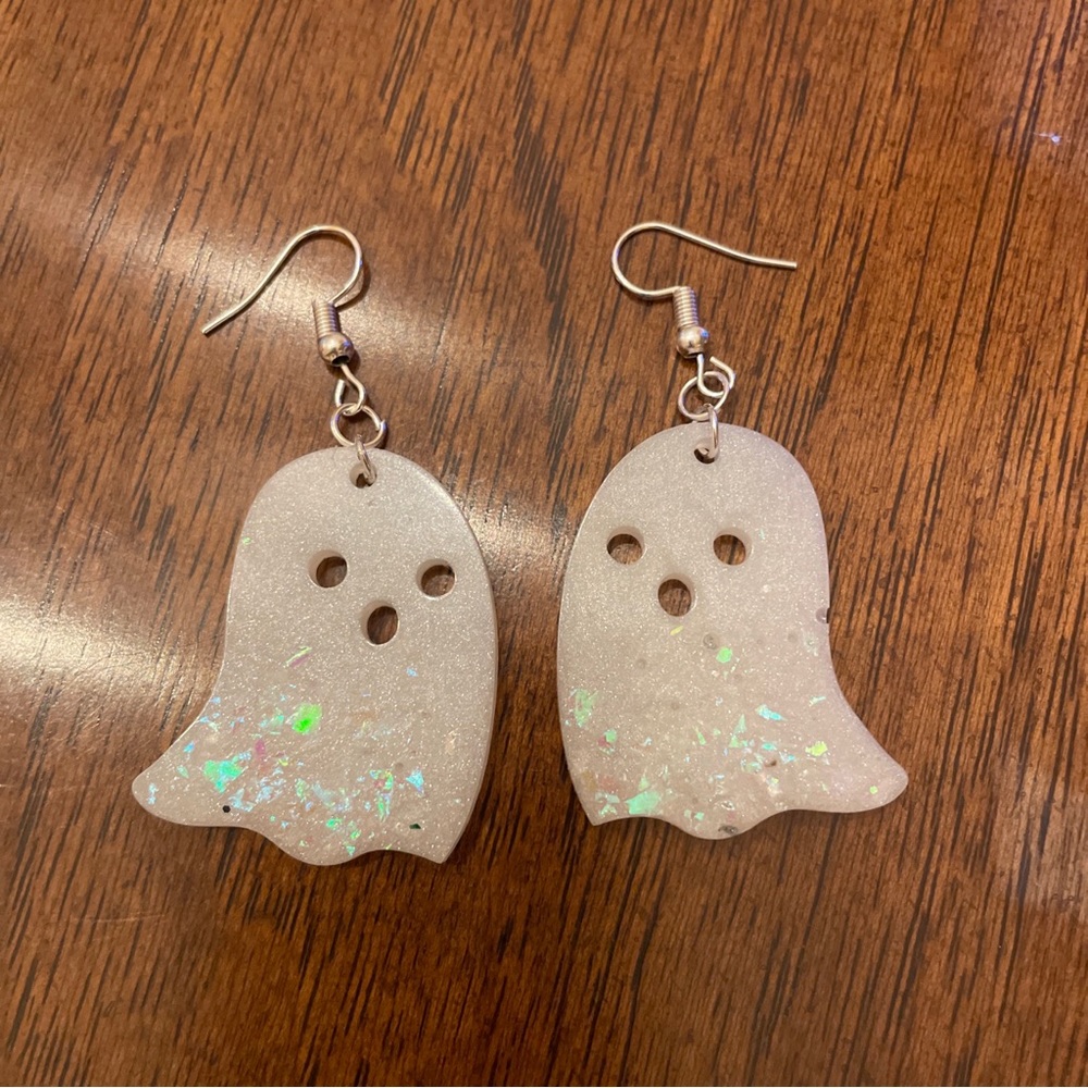 Ghost Halloween Earrings